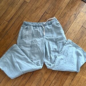 aerie Women’s Baggy Soft Stretchy Jeans Waist 30 inches